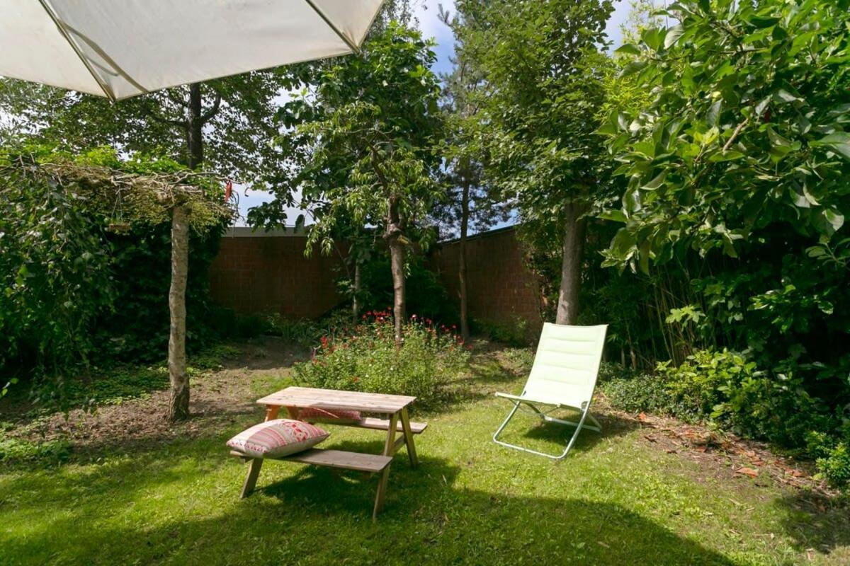 Eighties Modernist Design House With Garden Near The Beach Oostende Ngoại thất bức ảnh
