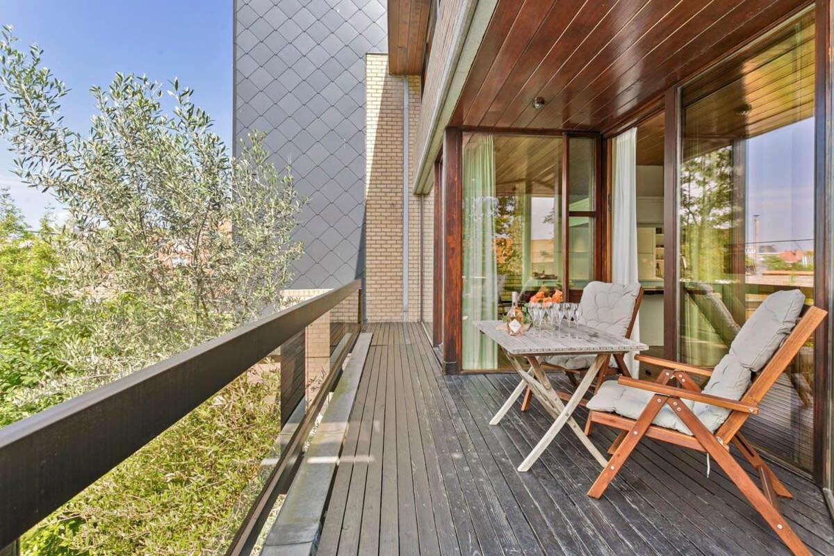 Eighties Modernist Design House With Garden Near The Beach Oostende Ngoại thất bức ảnh